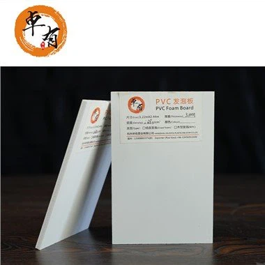 Hvítt stíft yfirborð PVC froðuplata